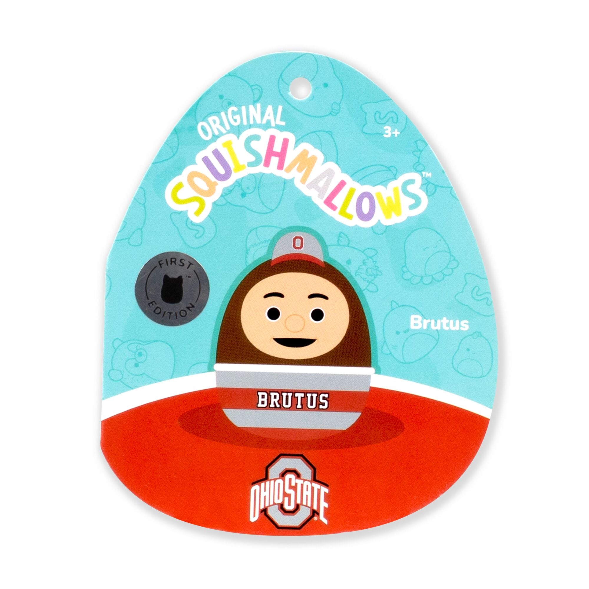 Ohio State 3.5-Inch Brutus Plush Clip - Image 6