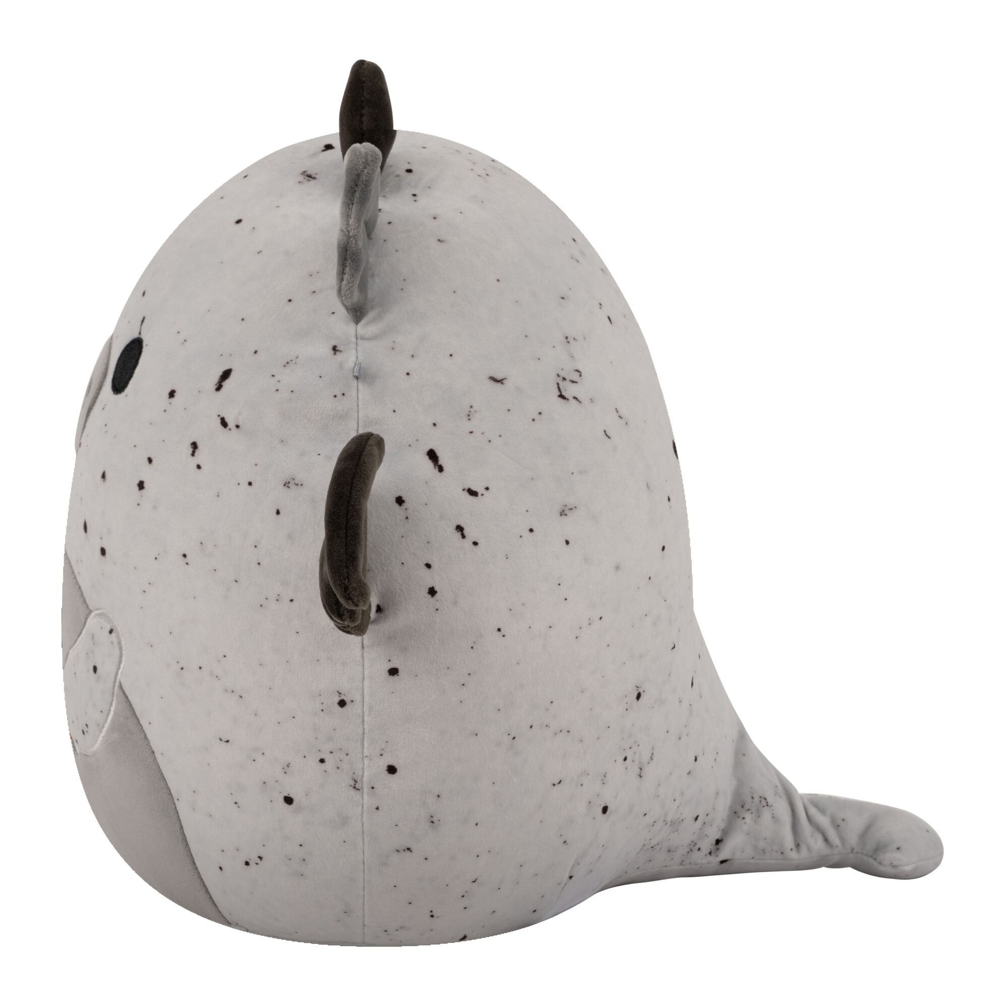 12-Inch Gio the Grey Speckled Gargoyle Holding Black Candle - Image 3