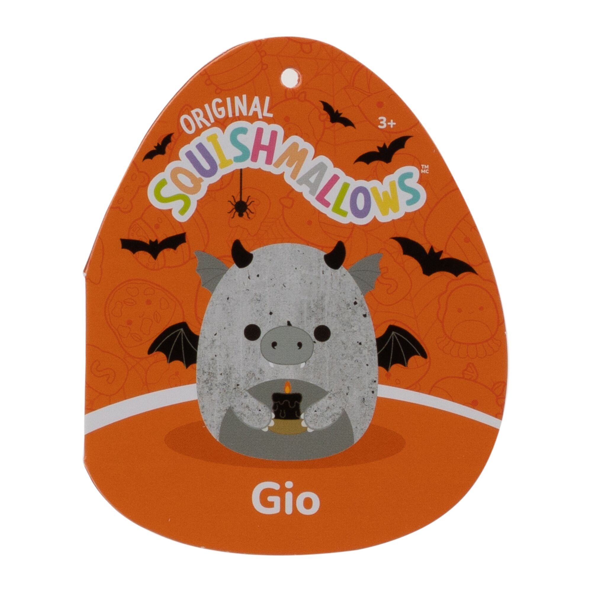 12-Inch Gio the Grey Speckled Gargoyle Holding Black Candle - Image 5