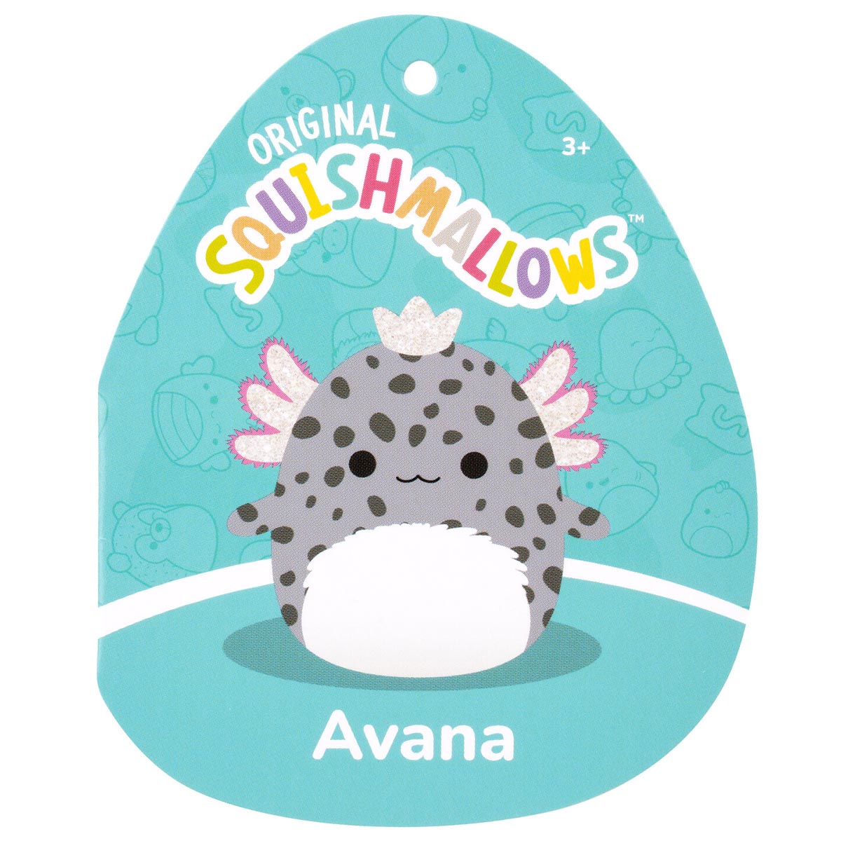 12-Inch Avana the Spotted Axolotl with Silver Crown - Image 5