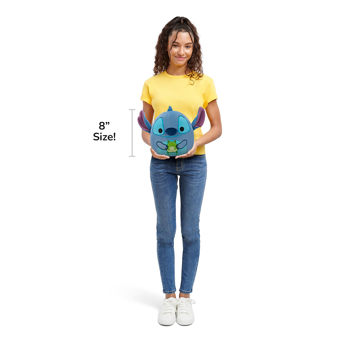 Disney 8-Inch Stitch Holding Frog - Image 6